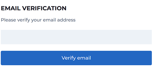 Fill and verify your profile