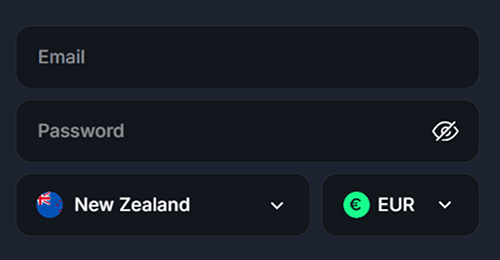Register a new account
