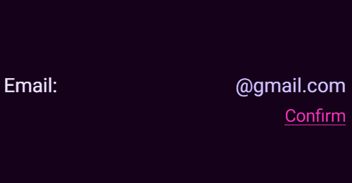 Complete the verification