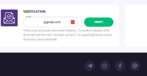 Confirm your account