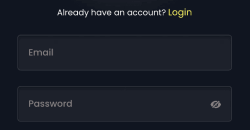 Register an account