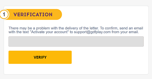 Complete and verify your profile