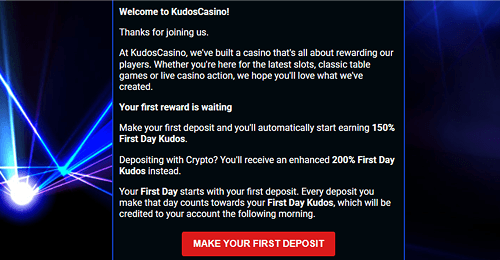 Verify your Kudos Casino email Verify your Kudos Casino email