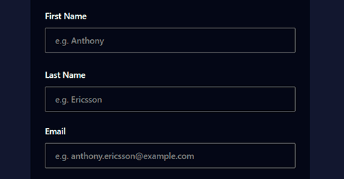 Sign up for an account Sign up for an account