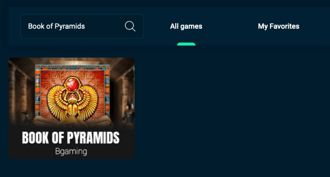 Open the Book of Pyramids and play