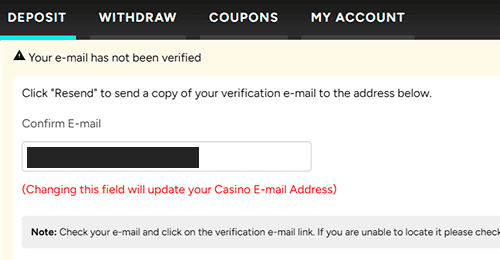 Confirm your email Confirm your email